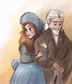 Cosette and Valjean. | Les miserables, Jean valjean, Cosette les miserables