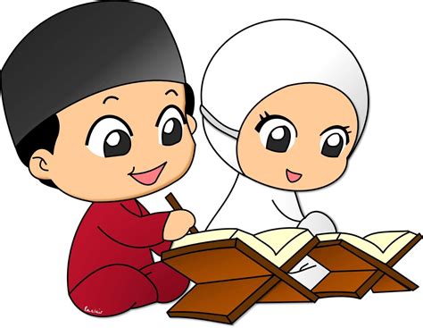 Read Quran Cartoon Gambar Islami