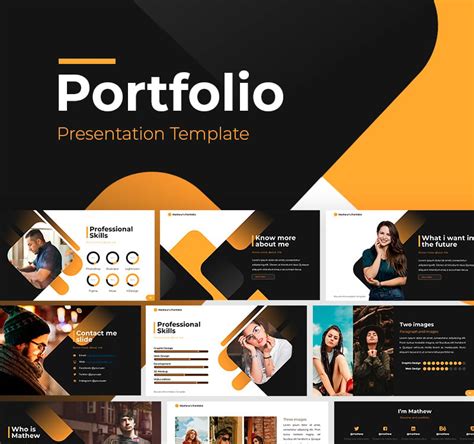 Portfolio Powerpoint Template Free Download Download Portfolio