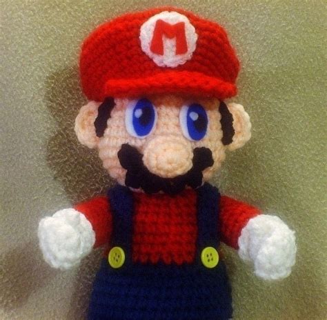Crochet Mario Plush · A Computer Game Plushie · Crochet On