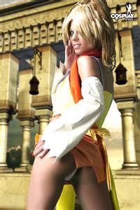 Cosplayerotica Rikku Final Fantasy Nude Cosplay