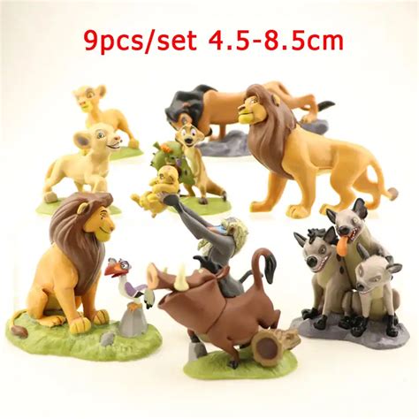 New The Lion Guard Pvc Figure Toy 6pcs Set Featuring Kion Simba Fuli