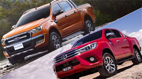 Review 2016 Ford Ranger Wildtrak Vs 2016 Toyota Hilux Sr5