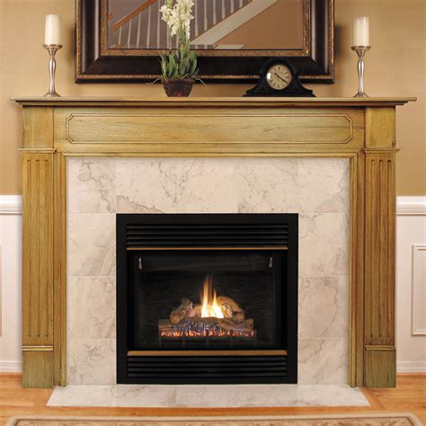 Pearl Mantels Williamsburg Wood Fireplace Mantel Surround Fireplace