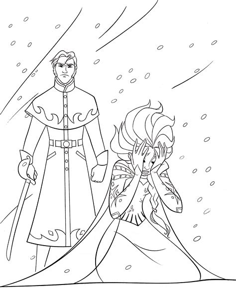 Olaf and kids free frozen coloring page to download : Free Printable Elsa Coloring Pages for Kids - Best ...