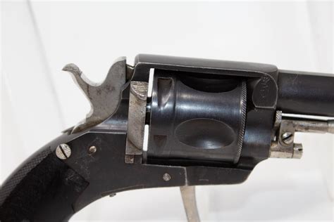 Belgian Folding Trigger Revolver Antique Ancestry Guns