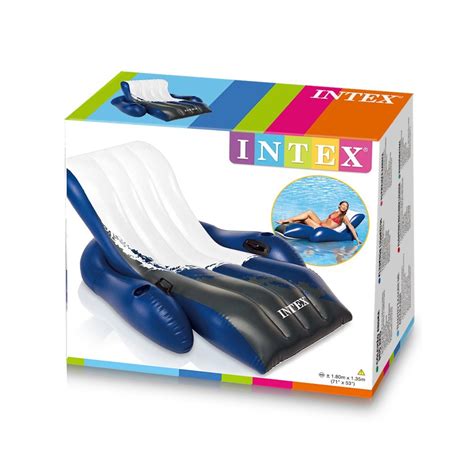 Intex 58868eu Luftmatratze Relax Pool Lounge Deluxe 180x135cm