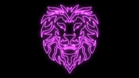 Purple Lion Logo Logodix