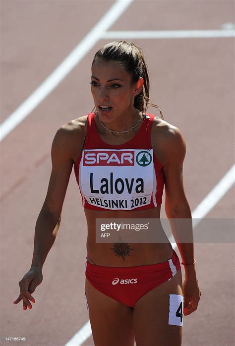 Bulgaria S Ivet Lalova Is Pictured After The Women S 100m News Photo Getty Images