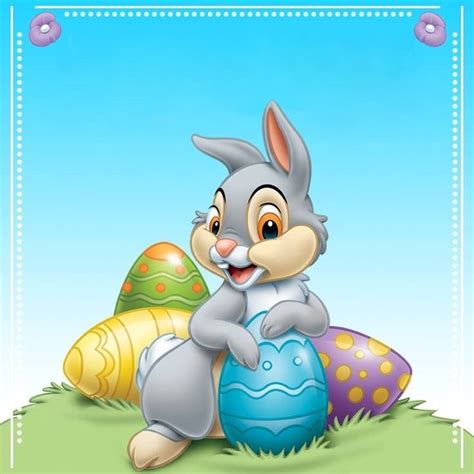 Thumper Easter Bunny Style Lifesize Cardboard Cutout Standee Disney