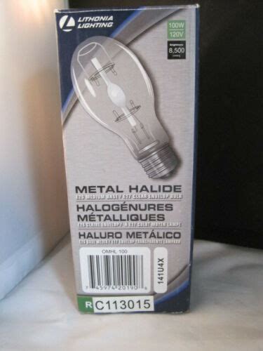 Nib Lithonia Lighting Ohl100 Metal Halide Elliptical Light Bulb C113015