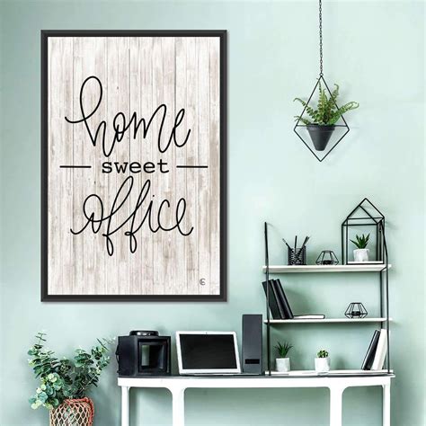 Home Sweet Office Wall Art Digital Art By Fearfully Made Creations