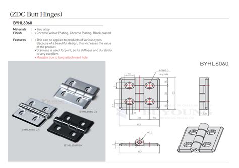 Buyoung Zdc Hinge Byhl6060 — Mechatalk