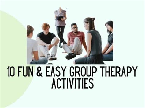 20 Group Therapy Activities That Are Fun And Easy For Adults And Kids