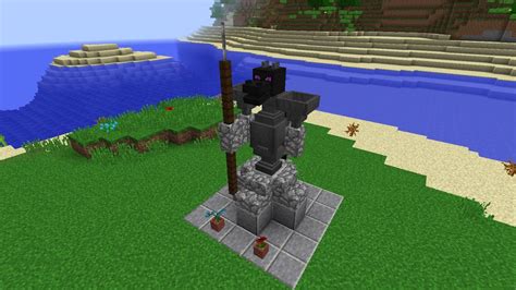 Comment Faire Une Statue Minecraft Youtube