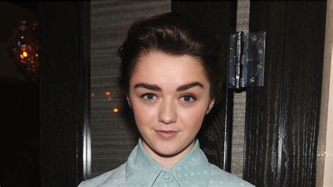Maisie Williams Says Shell Never Be A Romantic Lead ”im Not That