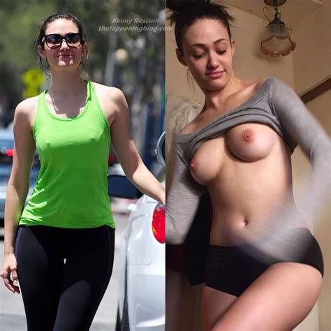 Emmy Rossum Nude Collage Photo Celebrity