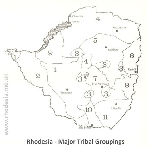Rhodesian Maps Archive Of Rhodesia Tourist Map Detailed Map Map Print