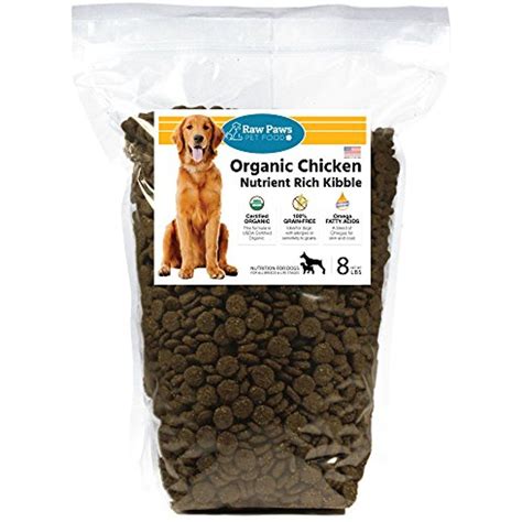 Raw paws pet food is a family owned business that believes the best chance of having a happy pet is through the highest quality nutrition. Raw Paws Pet Premium Grain-Free Organic Chicken Dry Dog ...