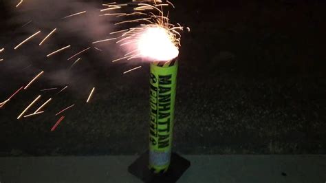 Manhattan Project Mortar Firework Youtube