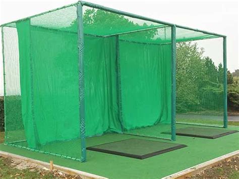 Here is how i built my backyard golf practice net. Golf Practice Netting Enclosures - TrueStrike Golf Practice Mats