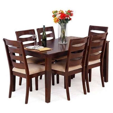 749.0 x 899.0 x 1750.0 mm. Wood 6 Seater Dining Table, Rs 50000 /set Aristocrat Interiors | ID: 9809586755