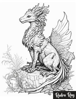 Mythical Creatures Coloring Pages To Print
