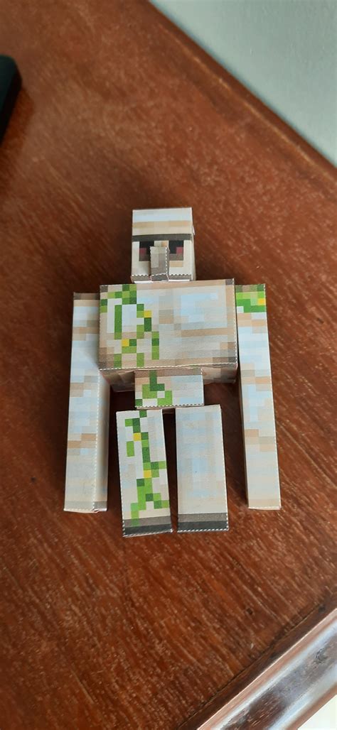 Easy Giant Minecraft Papercraft Iron Golem Hector Lifedesign The Best