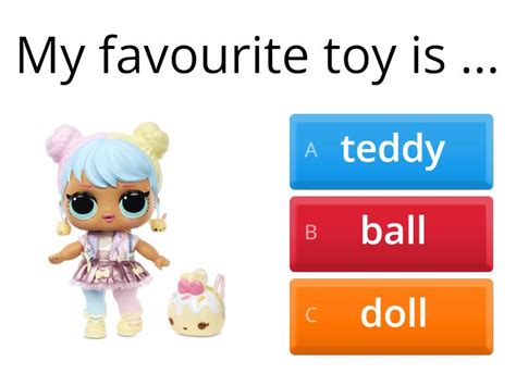 My Favourite Toy Is Quiz