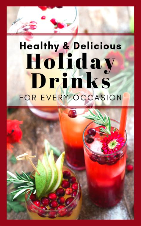 Healthy & Delicious Holiday Drinks e-book - Get Well With ...