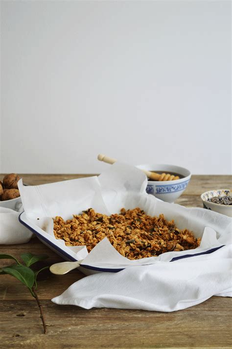 Lavender Honey Granola Andrajos Recipes Food Styling And Photography