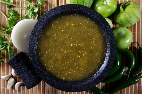 Receta De La Auténtica Salsa Verde Mexicana Con Tomatillo La Opinión
