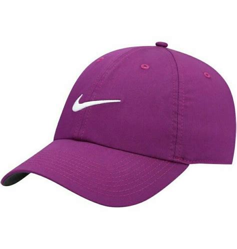 Nike Nsw Heritage 86 Hat Purple Strapback Cap One Size 남녀혼용 Bv6070 502