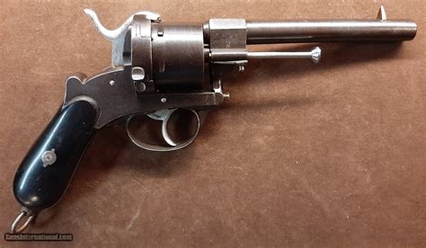 Lefaucheux Model 1858 Civil War Era Pinfire Revolver
