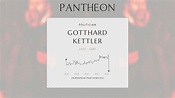 Gotthard Kettler Biography - Duke of Courland and Semigallia | Pantheon