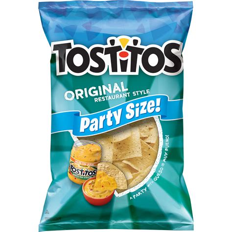 tostitos original restaurant style party size tortilla chips 18 oz bag