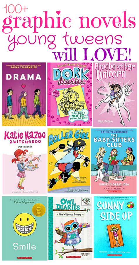 100 Graphic Novels For Young Tweens Perfect For Transitioning From Picture Books To Chapter