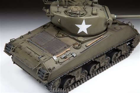 Zvezda 135 Us Medium Tank M4a3 76mm W Sherman Hobby Og Leker På