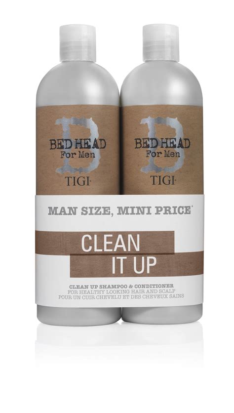 Tigi Bed Head For Men Clean Up Tweens Shampoo Ml Conditioner