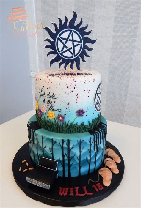 Supernatural Cakes Supernatural Cake Supernatural Birthday