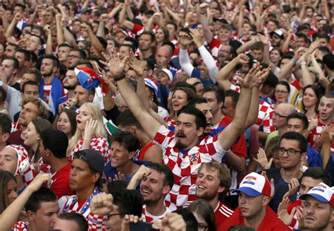 Soccer Fans Proud Despite Croatias World Cup Final Loss