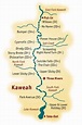 Mile By Mile River Guide to Rapids for Kaweah River Rafting