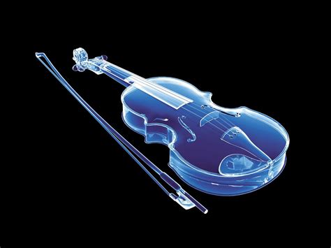 Blue Violin Art Id 90644