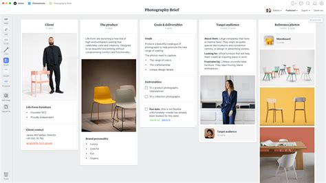 Photoshoot Brief Template And Example Milanote