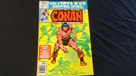 Conan The Barbarian Th Anniversary Issue Red Sonja Vg Picclick
