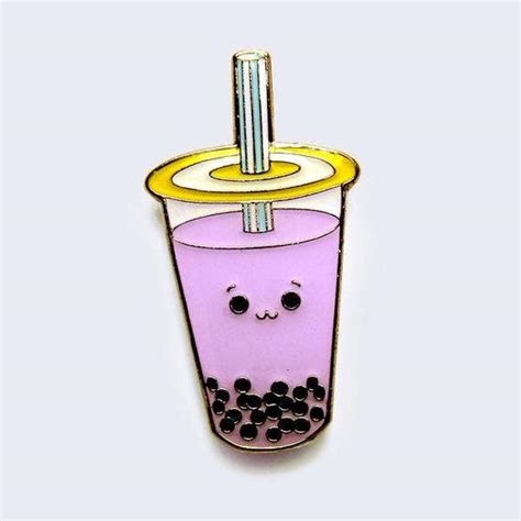 A combination of thai tea and bubble tea, this easy boba tea recipe is fun, delicious, and the learn all about boba and how to make thai bubble tea right at home using just a handful of simple. Boba Tea Bubble Tea Taro Flavor Enamel Pin Asian Popular