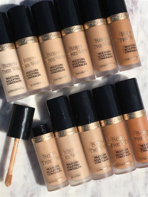 Too Faced Born This Way Multi Use Sculpting Concealers Review Makeup