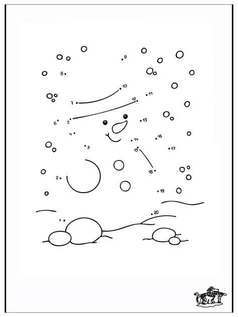 Lernposter zahlen bis 20 _ kinder. Winter number drawing 2 - in and around the house