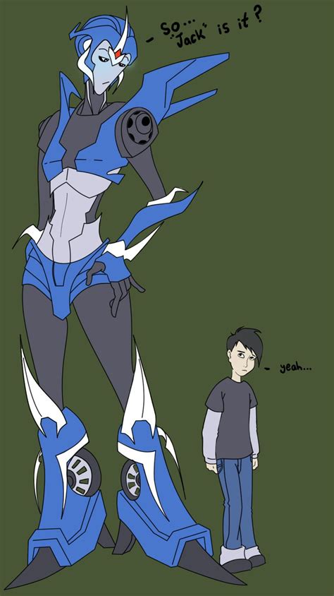 Image Detail For Tfp Arcee And Jack By Transformergirl On Deviantart