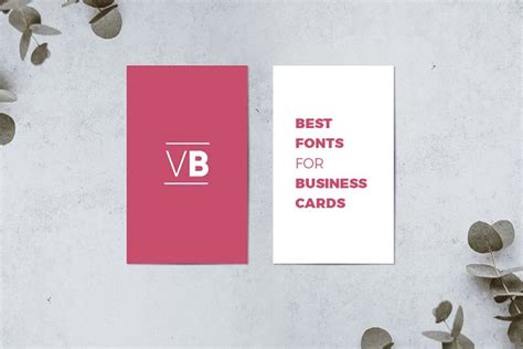 Best Fonts For Business Cards 20 Free Fonts For Fabulous Business